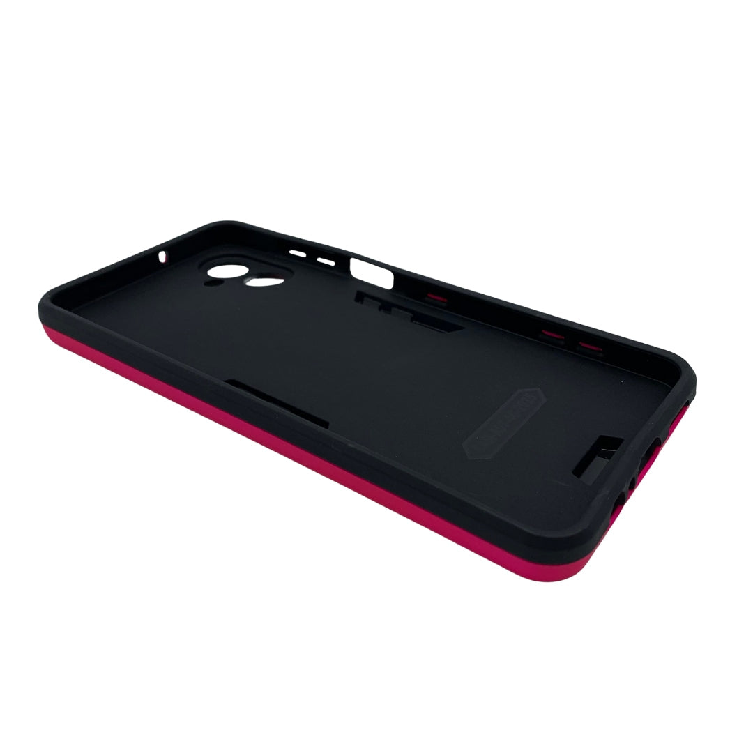 Samsung A07 Hard PC Case with Ring holder Shockproof armour back Cover