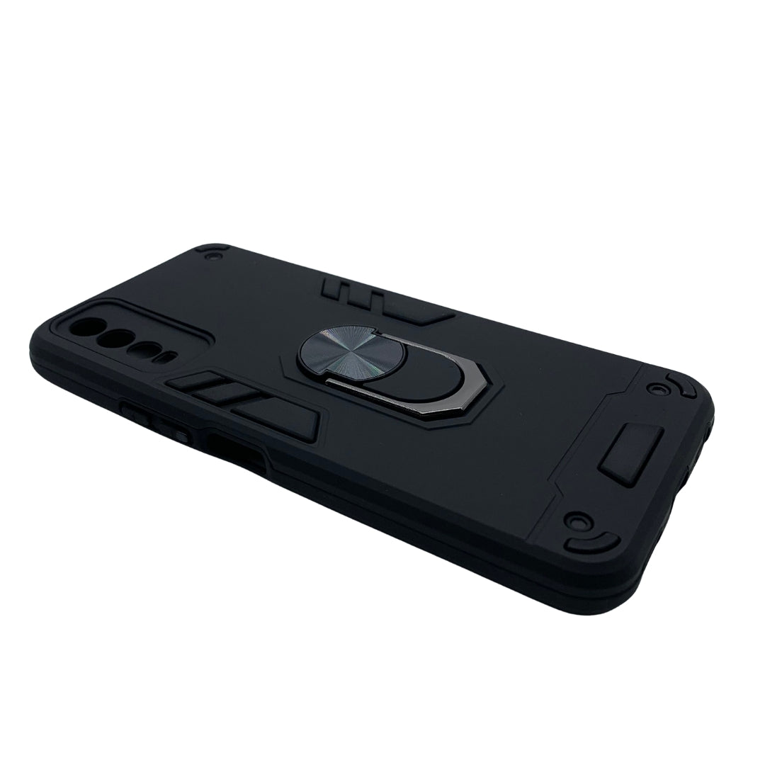 Vivo Y12s Hard PC Case with Ring holder Shockproof armour back Cover
