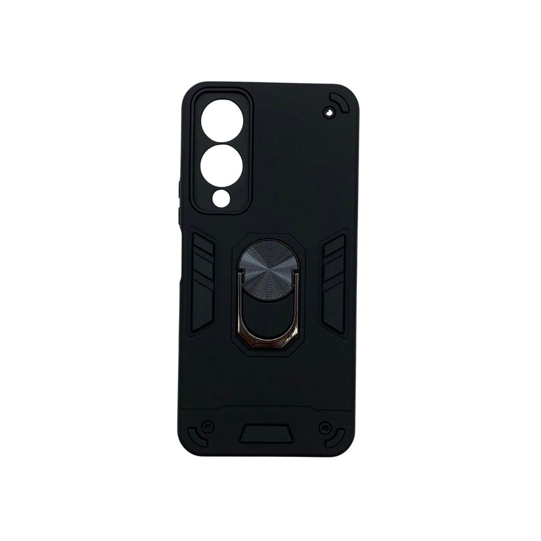 Vivo Y17s Hard PC Case with ring holder Shockproof Slim back Cover