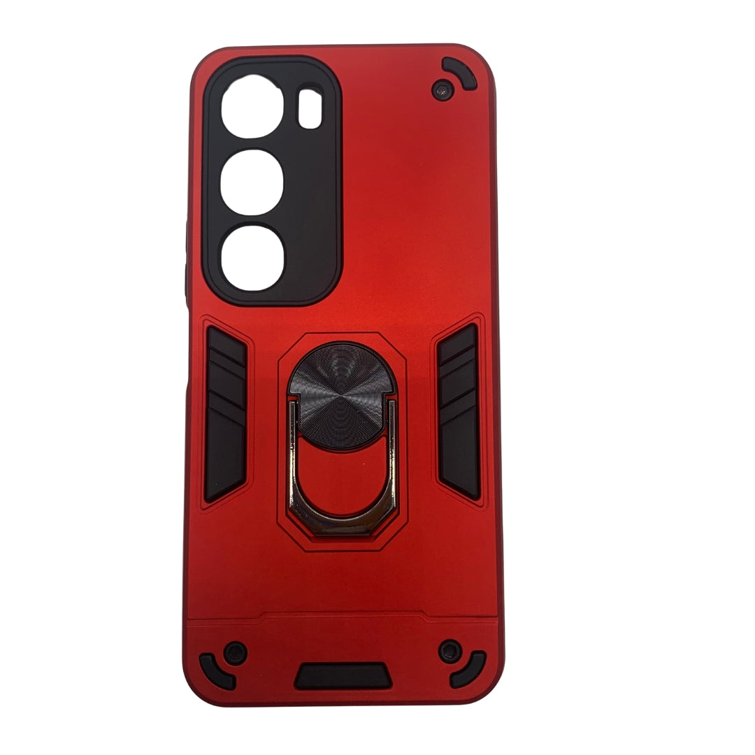 Vivo Y19s Hard PC Case with ring holder Shockproof Slim back Cover