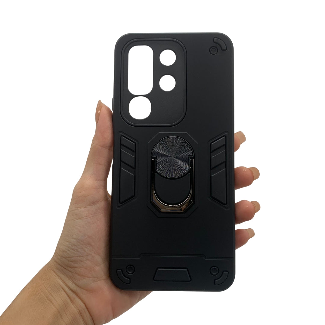 Vivo Y29 4G Hard PC Case with ring holder Shockproof Slim back Cover