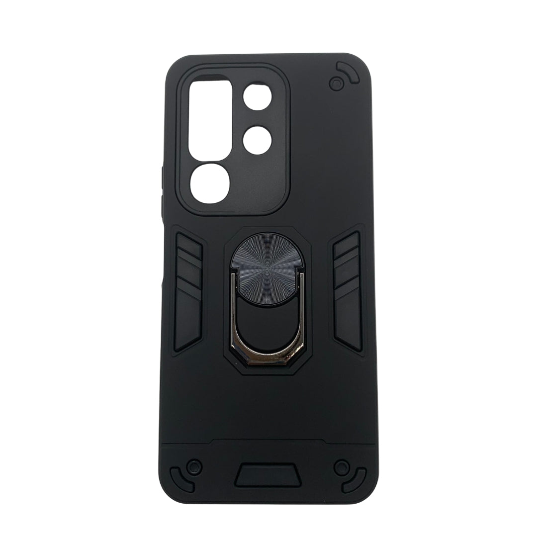 Vivo Y29 4G Hard PC Case with ring holder Shockproof Slim back Cover