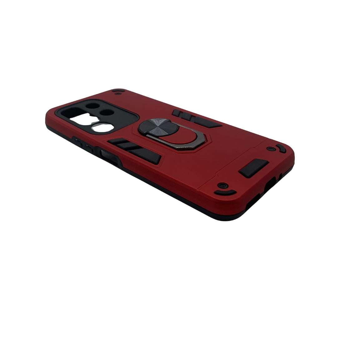 Vivo Y29 4G Hard PC Case with ring holder Shockproof Slim back Cover