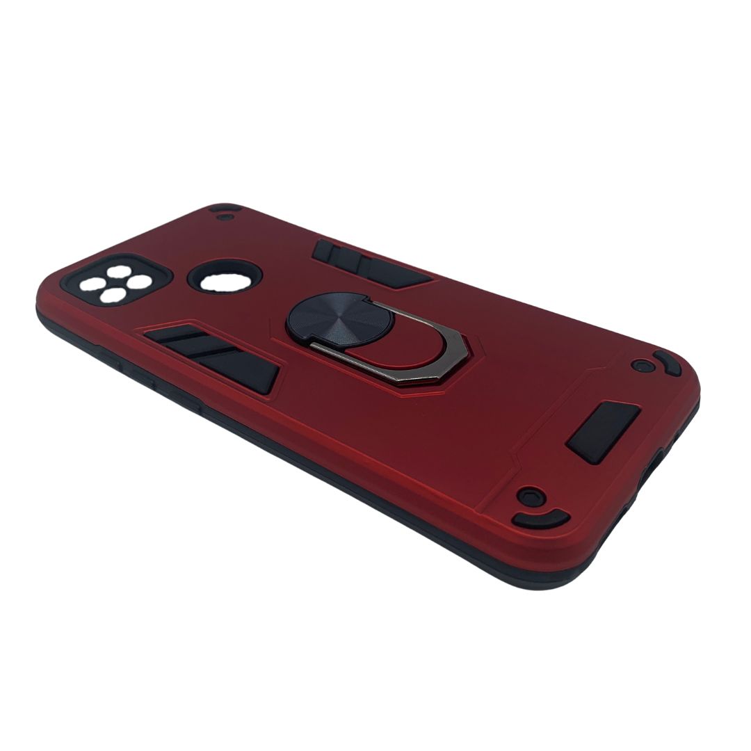 Redmi 10A Hard PC Case with ring holder Shockproof Slim back Cover