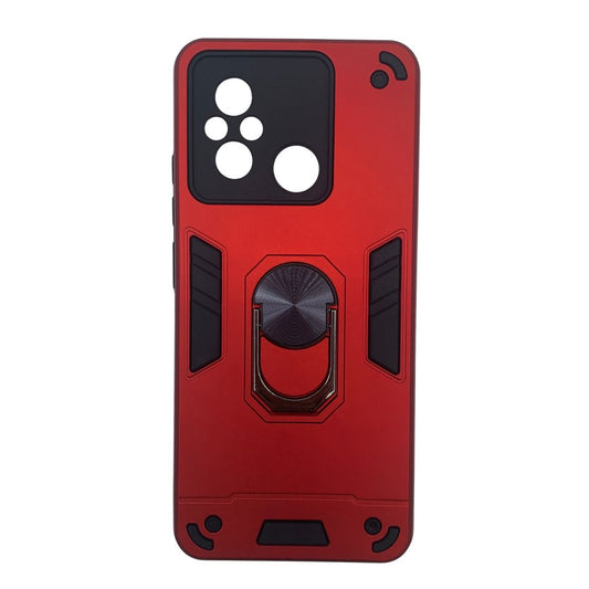 Redmi 12C Hard PC Case with ring holder Shockproof Slim back Cover