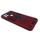 OPPO A15 Hard PC Case with ring holder Shockproof Slim back Cover