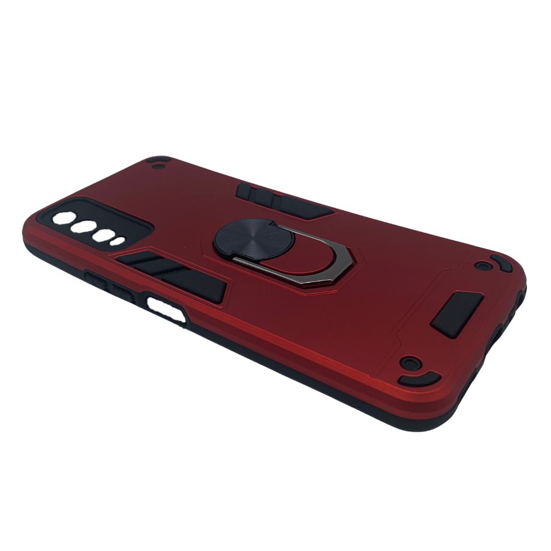 Vivo Y20 Hard PC Case with ring holder Shockproof Slim back Cover