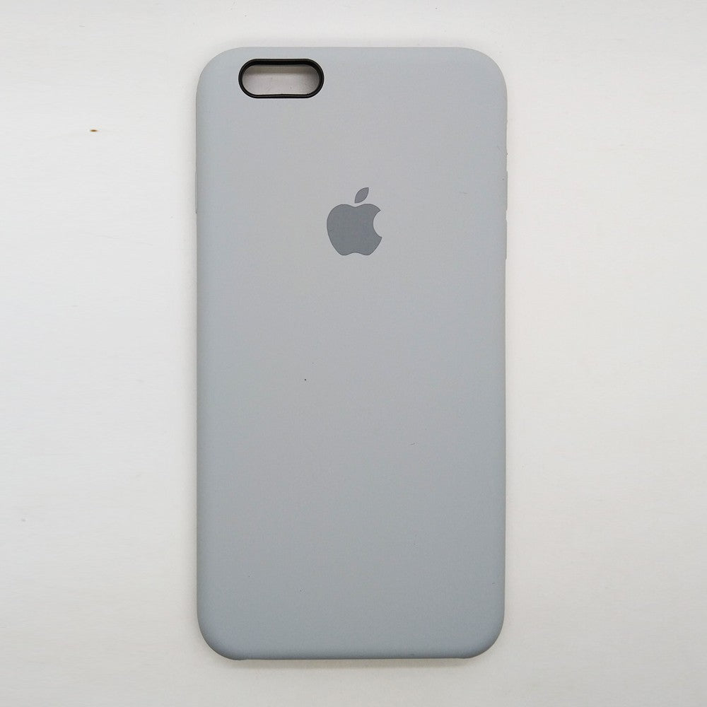 apple silicone case Velvet inner cover Hard back cover for iPhone 6 Plus / 6s Plus