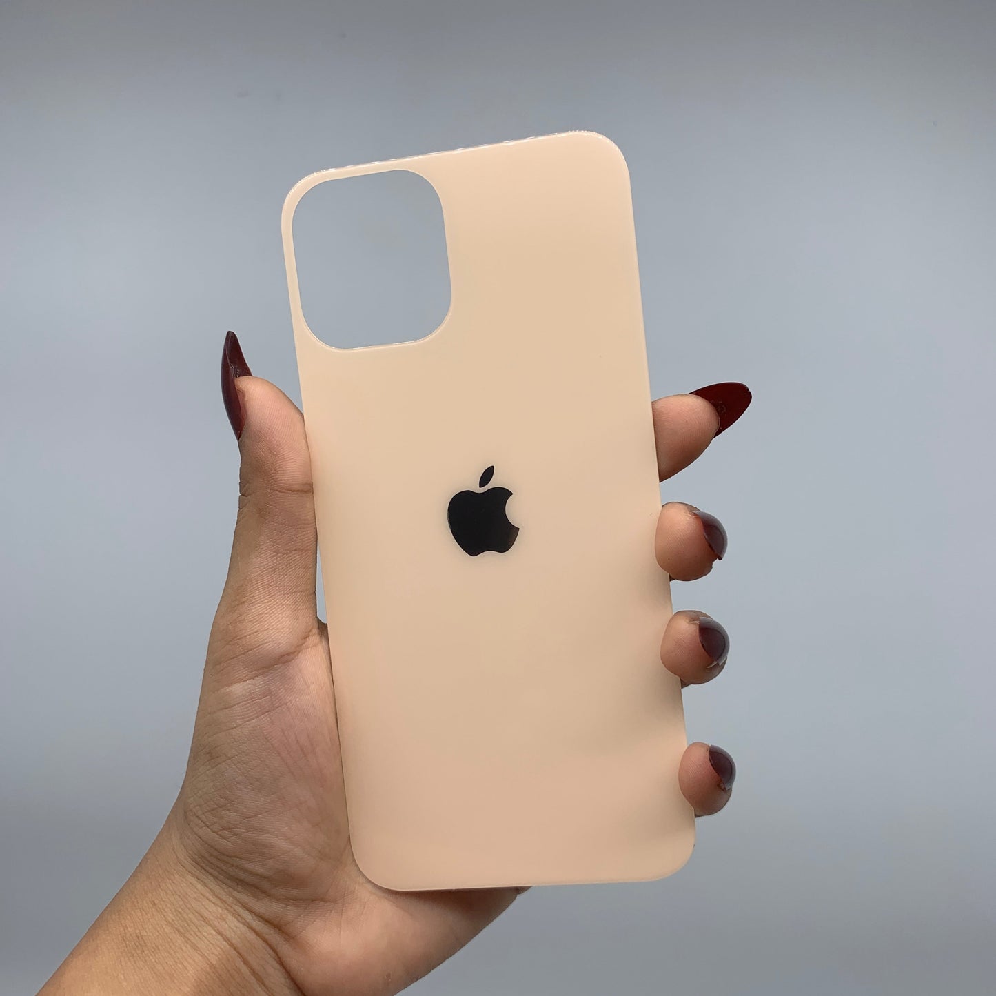 Coloured Back Tempered Glass for iPhone 12