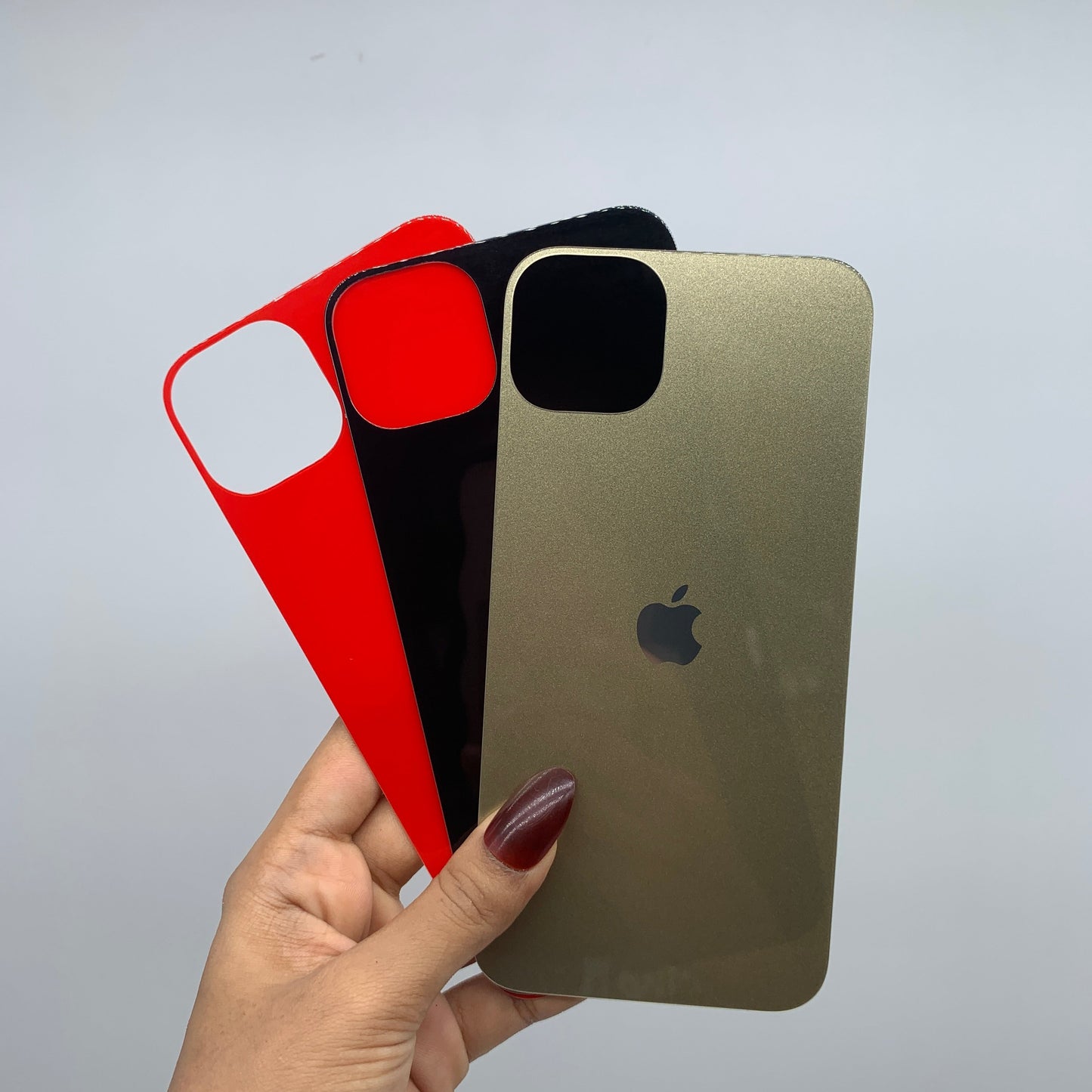 Coloured Back Tempered Glass for iPhone 14 Plus