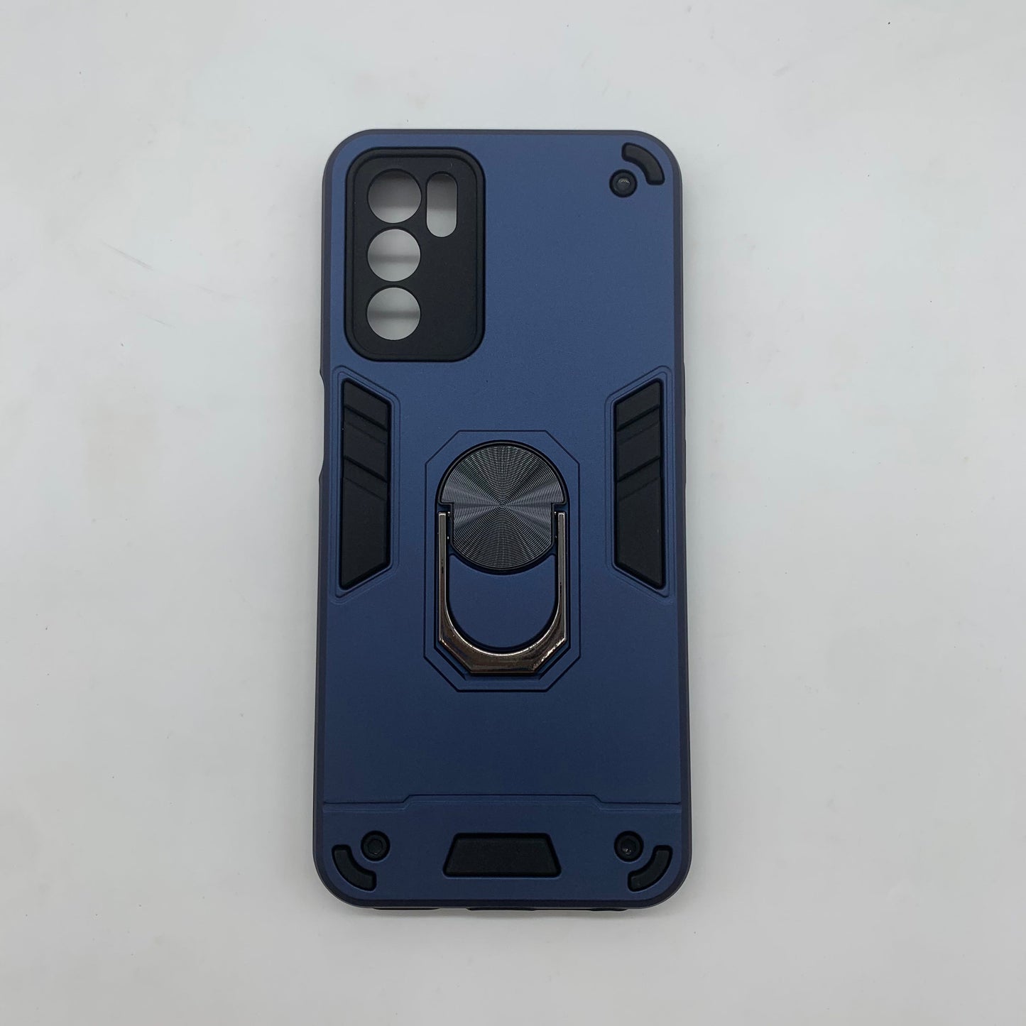 OPPO A16 Hard PC Case with ring holder Shockproof Slim back Cover