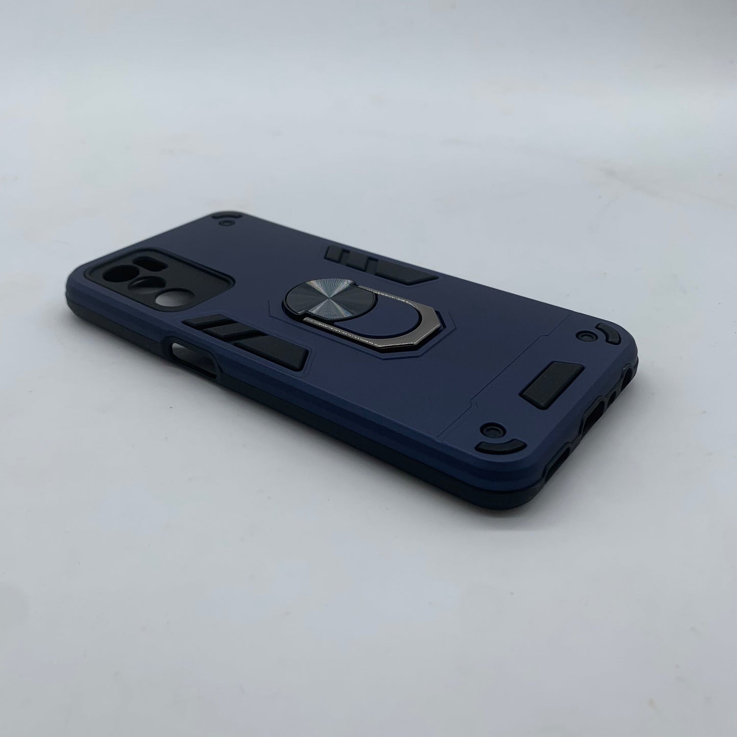 OPPO A16 Hard PC Case with ring holder Shockproof Slim back Cover