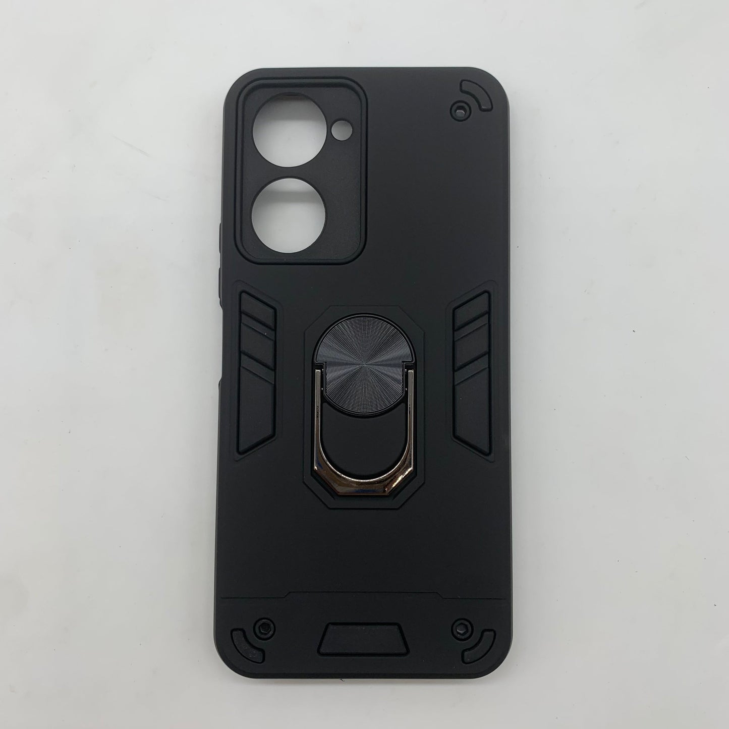 Vivo Y03 Hard PC Case with ring holder Shockproof Slim back Cover