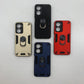 Vivo Y03 Hard PC Case with ring holder Shockproof Slim back Cover