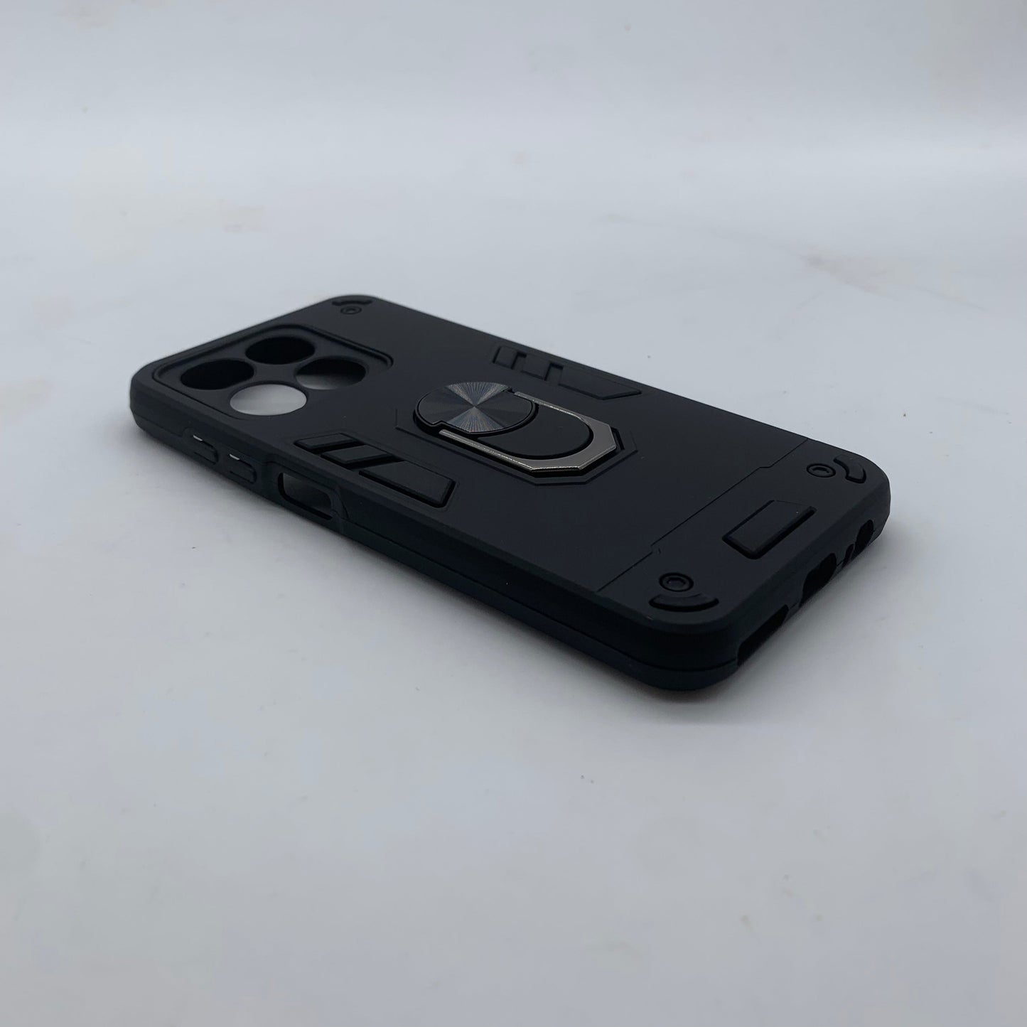 ZTE A35 Hard PC Case with ring holder Shockproof Slim back Cover