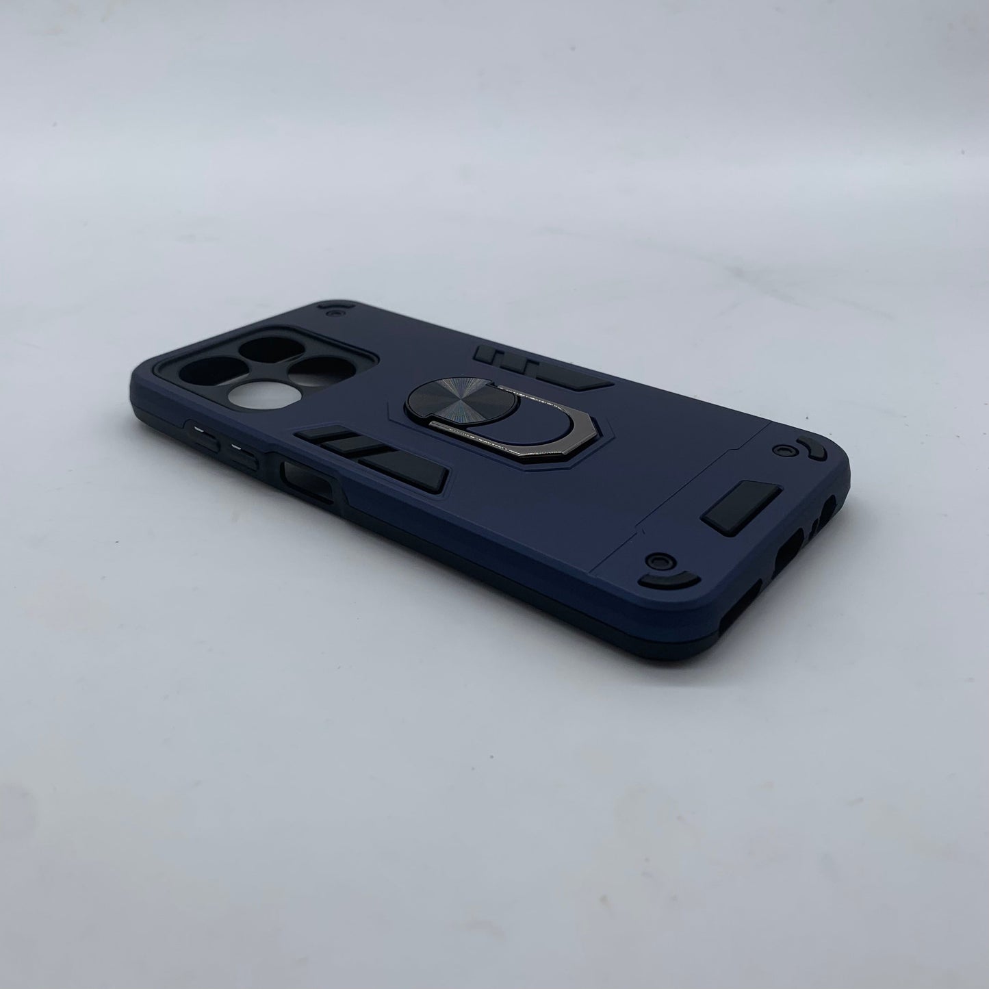ZTE A35 Hard PC Case with ring holder Shockproof Slim back Cover