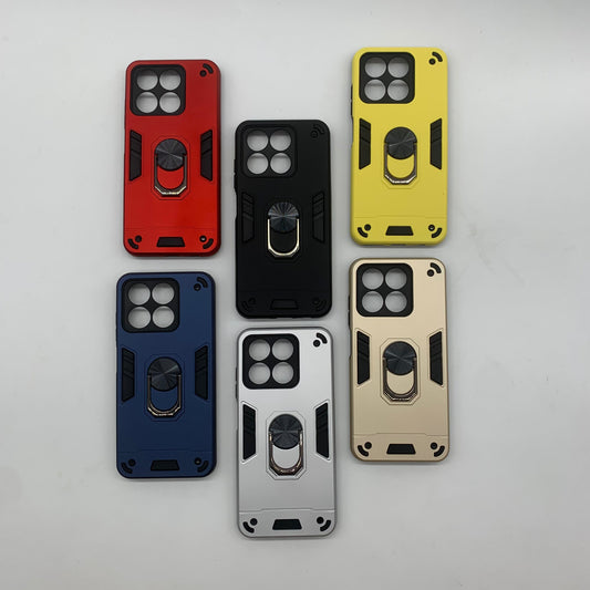 ZTE A35 Hard PC Case with ring holder Shockproof Slim back Cover