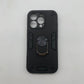iPhone 16 Pro Hard PC Case with ring holder Shockproof Slim back Cover