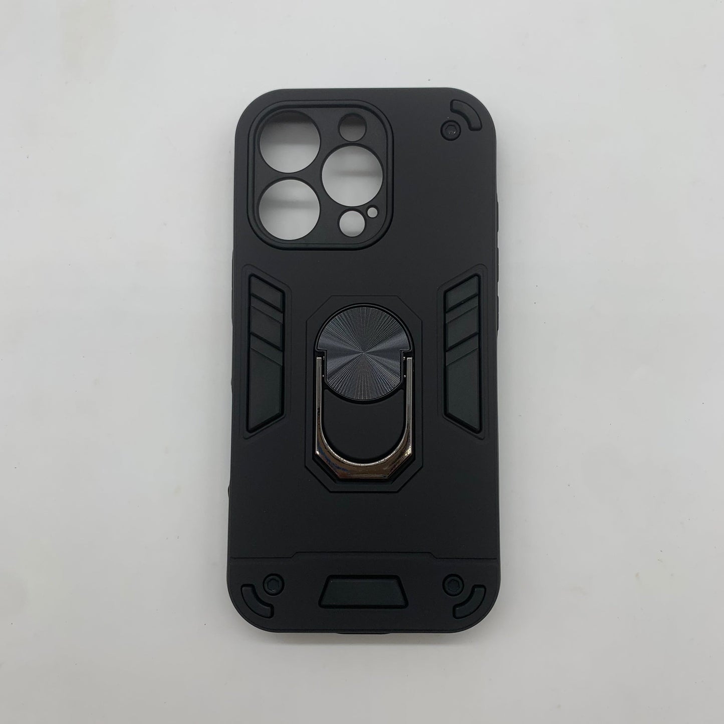 iPhone 16 Pro Hard PC Case with ring holder Shockproof Slim back Cover