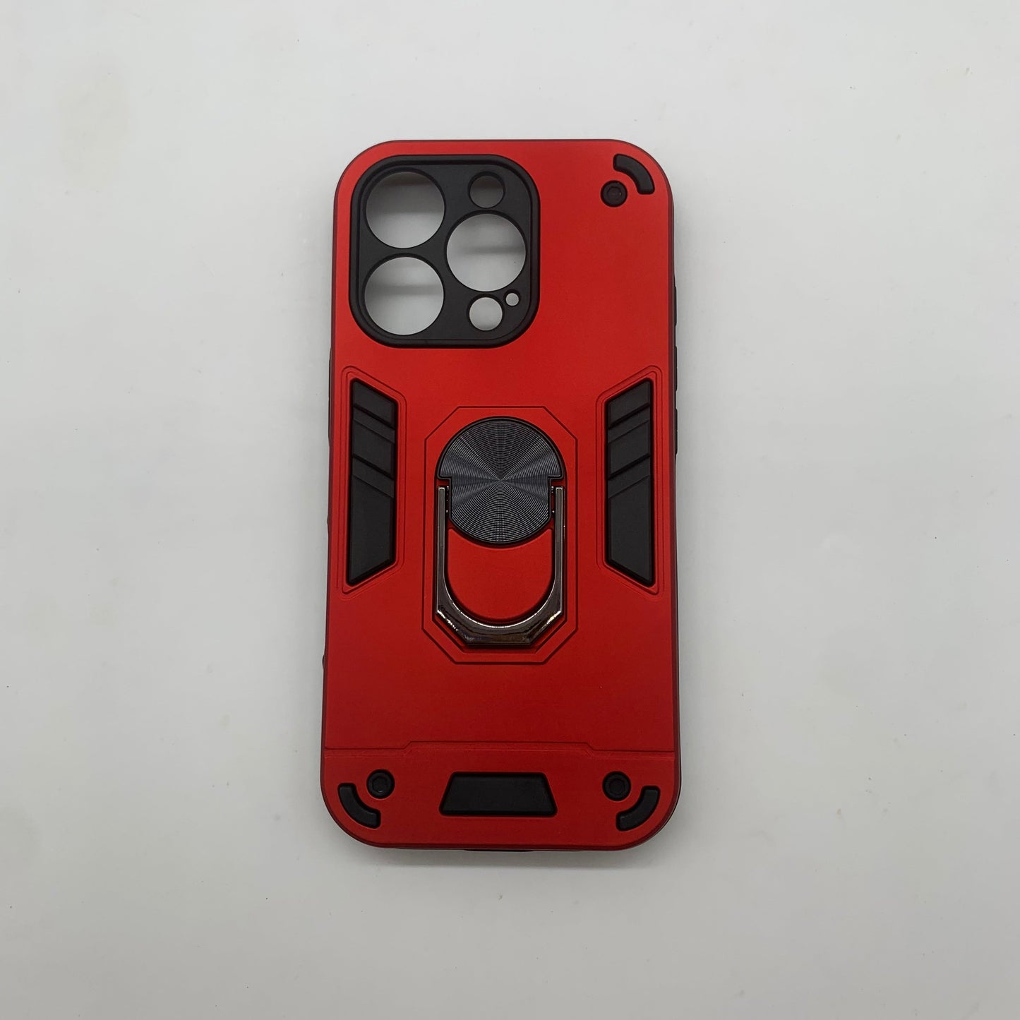 iPhone 16 Pro Hard PC Case with ring holder Shockproof Slim back Cover