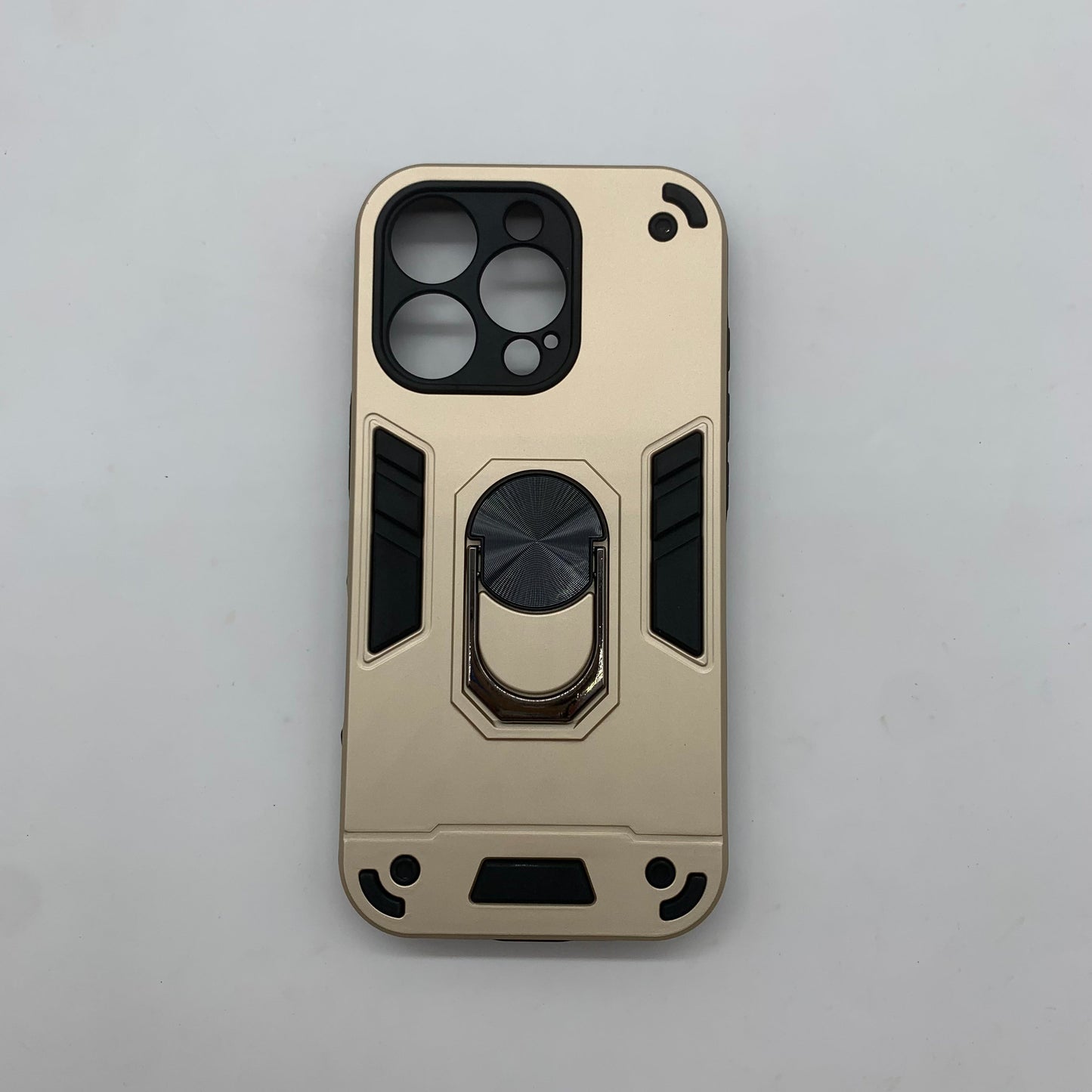 iPhone 16 Pro Hard PC Case with ring holder Shockproof Slim back Cover