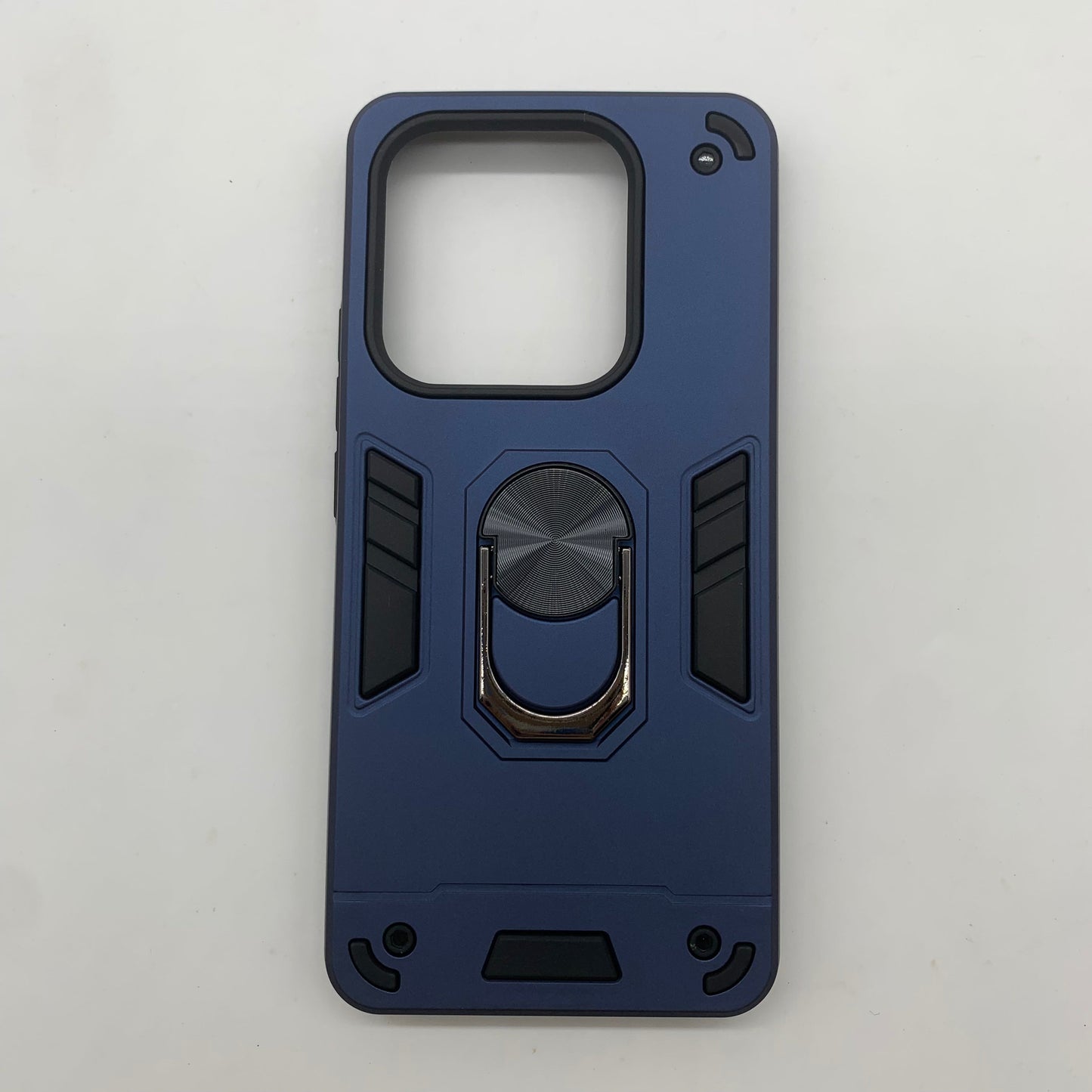 Redmi Note 14 4G Hard PC Case with ring holder Shockproof Slim back Cover