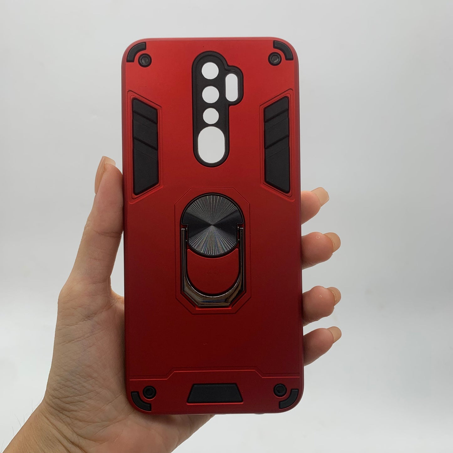 OPPO A9 2020 Hard PC Case with ring holder Shockproof Slim back Cover