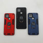 OPPO A15 Hard PC Case with ring holder Shockproof Slim back Cover
