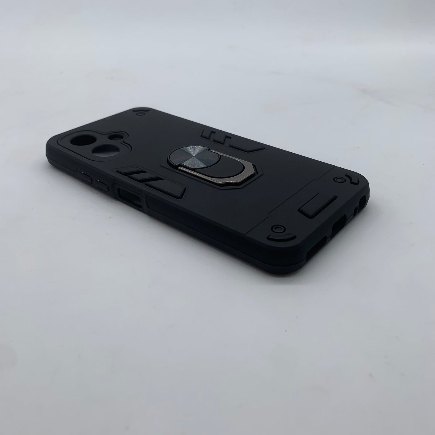 Tecno Spark Go 2 Hard PC Case with ring holder Shockproof Slim back Cover