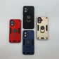 Tecno Spark Go 2 Hard PC Case with ring holder Shockproof Slim back Cover