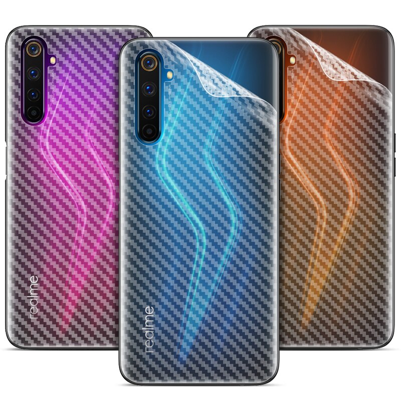 Carbon Back Sticker for Realme