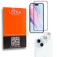 LEEKA Apple iPhone 16 Supreme Quality HD Tempered Glass & Camera Lens Glass Screen Protector
