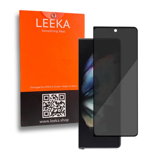 LEEKA Samsung Fold 4 Supreme Quality Anti-Spy Privacy Glass Screen Protector