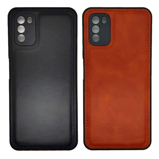 Luxury Leather Case Protection Phone Case Back Cover for Mi POCO M3