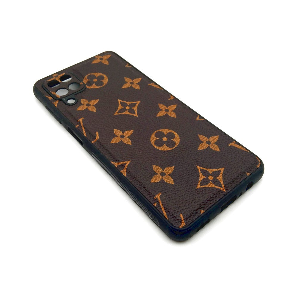 LV Case High Quality Perfect Cover Full Lens Protective Rubber TPU Case For Samsung A12