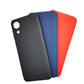Samsung A03 Core bundle pack of 3 Silicone case slim black red blue back covers