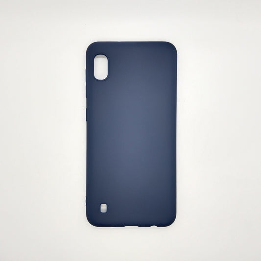 Samsung A10 bundle pack of 3 Silicone case slim black red blue back covers