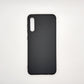 Samsung A50 bundle pack of 3 Silicone case slim black red blue back covers