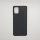 Samsung A71 bundle pack of 3 Silicone case slim black red blue back covers