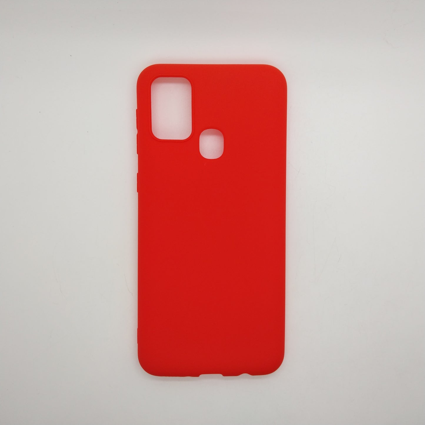 Samsung M31 bundle pack of 3 Silicone case slim black red blue back covers