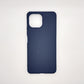Xiaomi Mi 11 Lite bundle pack of 3 Silicone case slim black red blue back covers