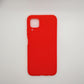 Huawei Nova 7i bundle pack of 3 Silicone case slim black red blue back covers