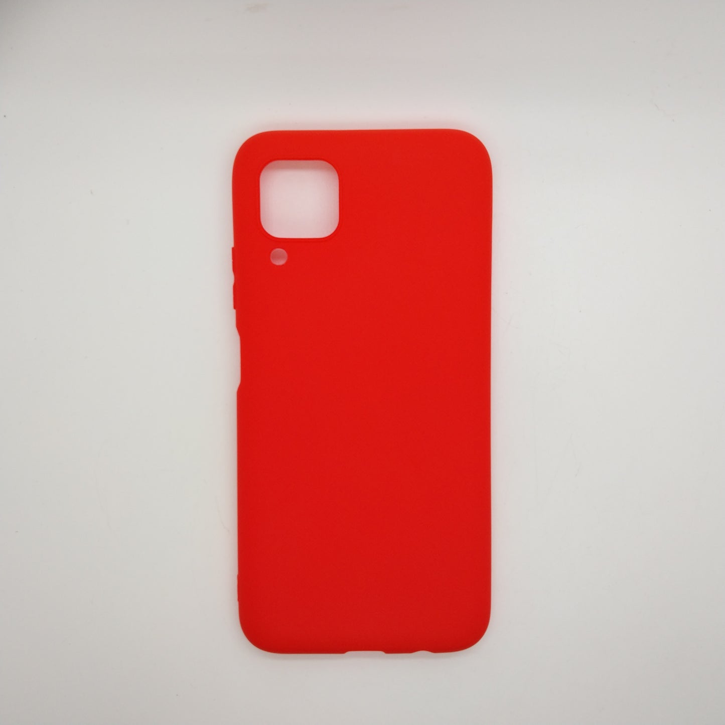 Huawei Nova 7i bundle pack of 3 Silicone case slim black red blue back covers
