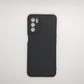OPPO A16 bundle pack of 3 Silicone case slim black red blue back covers