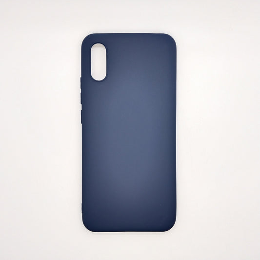 Redmi 9A bundle pack of 3 Silicone case slim black red blue back covers