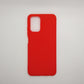 Redmi Note 10s bundle pack of 3 Silicone case slim black red blue back covers