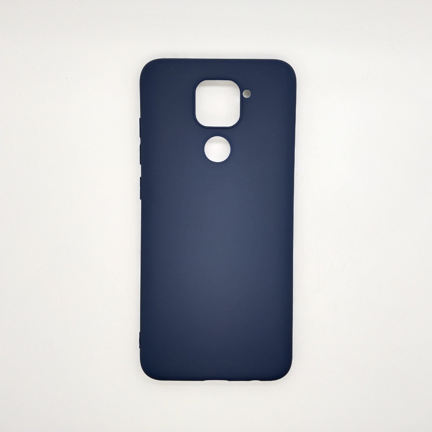 Redmi Note 9 bundle pack of 3 Silicone case slim black red blue back covers