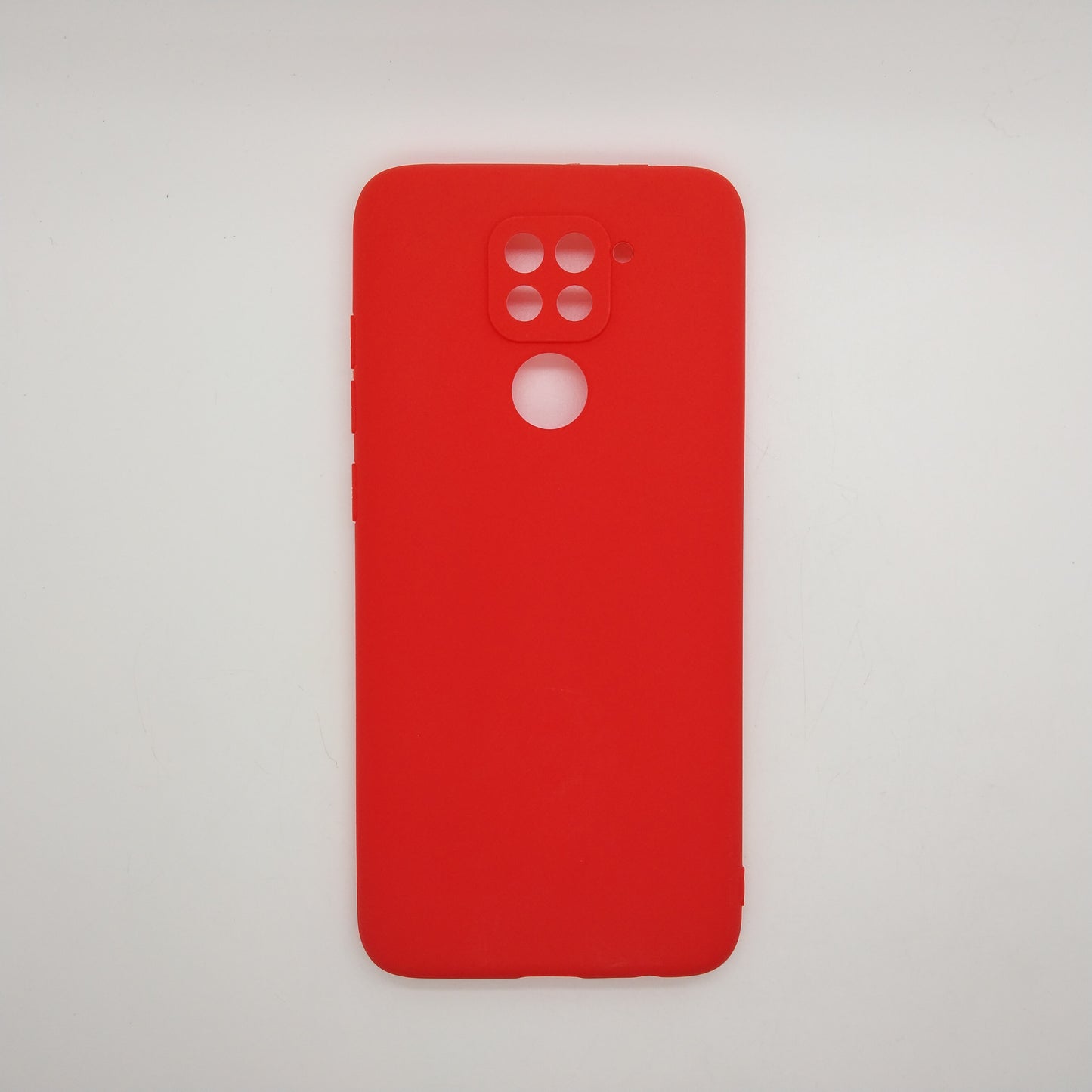 Redmi Note 9 bundle pack of 3 Silicone case slim black red blue back covers