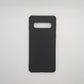 Samsung S10 bundle pack of 3 Silicone case slim black red blue back covers