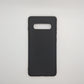 Samsung S10 Plus bundle pack of 3 Silicone case slim black red blue back covers